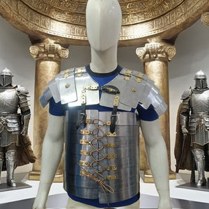 Armure romaine Lorica Segmentata de l'âge médiéval, plaque d'acier artisanale, reconstitutions historiques, artisanat métallique - Product Image 6