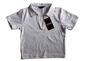 Camiseta de Manga Corta con Cuello Redondo para Niño, 100% Algodón, Transpirable, Antibolitas, Ropa de Verano para Niños de 3 a 8 Años - Product Image 5