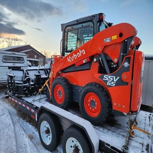 รถตักล้อยางขนาดเล็ก Kubota SSV65 พร้อมชิ้นส่วนหลักๆ เช่น เครื่องยนต์ มอเตอร์ ปั๊ม เกียร์บ็อกซ์ ขายส่งจำนวนมาก - Product Image 5