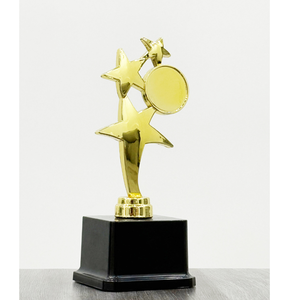 Customized Plastic <b>Trophy</b> with Logo Printing for School Competitions - Product Image 2