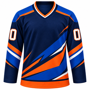 Venta al por mayor de camisetas de hockey sobre hielo de alta calidad con logo personalizado para equipos de hockey sobre hielo para hombres al mejor precio OEM económico. - Product Image 4