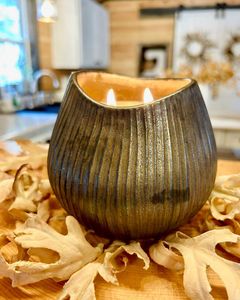 Vases à bougies ronds en métal, récipients décoratifs pour bougies, pour l'aromathérapie, le versement de cire, l'aménagement intérieur, pièce d'appoint - Product Image 1