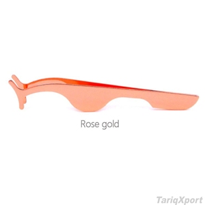 Recourbe-cils professionnel, applicateur de cils, pince à épiler, ciseaux, poignée confortable, emballage personnalisé, outils en acier inoxydable - Product Image 3