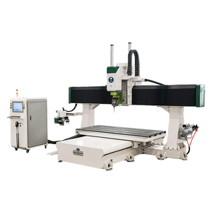 เครื่องจักรงานไม้ซีเอ็นซี 5 แกน รุ่นยอดนิยม ATC 1325 1212 ศูนย์เครื่องจักรซีเอ็นซีพร้อมระบบเปลี่ยนหัวเครื่องมืออัตโนมัติสำหรับโฟมและไม้ - Product Image 1