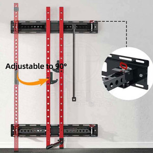 Wall Mounted <b>Pull</b> <b>Up</b> <b>Bar</b> Multi Grip Chin <b>Up</b> <b>Bar</b> Home Gym Workout Equipment Wall mounted In Different Color - Product Image 4