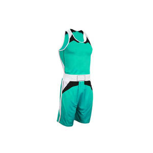 Conjunto de Uniforme de Boxeo Reversible Profesional, Chaleco y Pantalones Cortos para Hombres y Mujeres, Ropa Deportiva de Entrenamiento para Hombres y Mujeres - Product Image 5