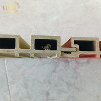 Panel Dinding WPC Tahan Air Berkualitas Tinggi Tahan Api untuk Taman Kolam Renang Kayu Plastik Pelapis Dinding Luar Ruangan untuk Dekorasi Luar Ruangan.