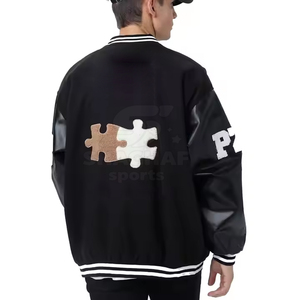 Vestes Letterman pour hommes, mode streetwear, décontractées, chaudes, tendance, pour tous les jours, vestes d'hiver - Product Image 2