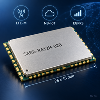 Module cellulaire SMD 96P SARA-R412M-02B LTE Cat M1 NB-IoT EGPRS pour la mesure intelligente et le suivi d'actifs – Stock important disponible
