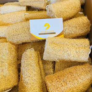 Natural <b>Loofah</b> Sponge Body Scrubber Organic Shower <b>Loofah</b> Multifunctional for Kitchen Cleaning and Bath Exfoliating - Product Image 1