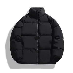 Proveedor de Chaquetas Acolchadas para Hombre, Chaqueta Acolchada Negra Mate para Hombre, Chaqueta Acolchada con Capucha para Hombre para Ropa de Marca Privada - Product Image 2