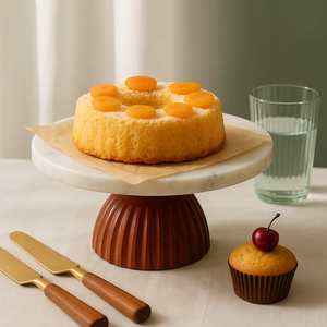 New Design <b>Marble</b> <b>Cake</b> <b>Stand</b> Round Wooden <b>Stand</b> Dessert Table Decoration Fruit Plate <b>cake</b> Decoration Platter - Product Image 4