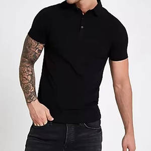 Camisetas de Hombre al por Mayor, Cuello en V, Tejido de Poliéster/Algodón, Secado Rápido, Transpirables, con Logotipo Personalizado - Product Image 3