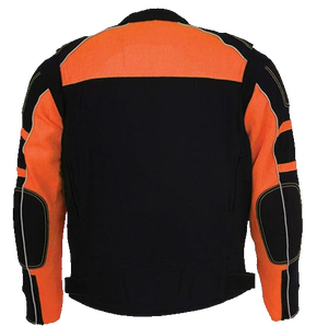Unisex CE Armored All <b>Motorcycle</b> <b>Jacket</b> Large Vented Textile Racer Riding <b>Summer</b>/Winter Waterproof Windproof Flame-Retardant - Product Image 2