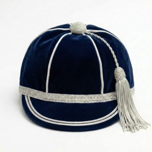 Casquettes d'honneur personnalisées de haute qualité, broderie à la main, formelles, respirantes, imperméables, pour sports de plein air, 100% coton, velours, boucle en métal - Product Image 1