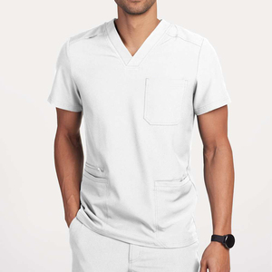 <b>Scrubs</b> Medical Uniform Women and Man <b>Scrubs</b> Medical <b>Scrubs</b> <b>Top</b> and Pants V-Neck <b>Top</b> Medical <b>Scrub</b> Uniform Set - Product Image 5