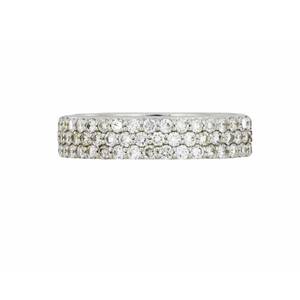 Anillo de Diamantes Cultivados en Laboratorio de 0.80 CT en Oro de 14K para Mujer |   Elegante Anillo de Diamantes para Aniversario de Bodas |   Joyería nupcial apilable - Product Image 1