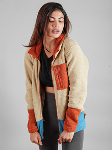 Factory Direct Sale Wholesale Women s Soft Butter Sherpa Zip <b>Jacket</b> Casual Polar Fleece Hoodies <b>Ladies</b> - Product Image 4