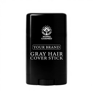 Bâton correcteur de cheveux gris OEM ODM sous marque privée, imperméable, couvrance instantanée, retouche des racines, aspect naturel - Product Image 1