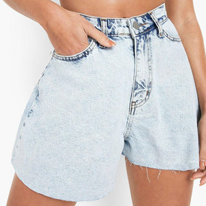 Shorts en jean tendance pour femmes, OEM, prix usine, vente en gros, commande en gros, logo personnalisé, 2026 - Product Image 4