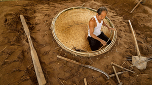 Style séché en bambou de haute qualité et motif rond pour l'aviron et la pêche faits à la main au Viet Nam - Product Image 4