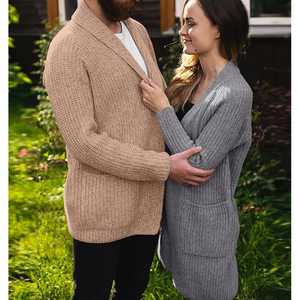 Men's <b>Lightweight</b> V-Neck Cotton Knitted <b>Cardigan</b> Soft Breathable Preppy Style <b>Summer</b> Sweater - Product Image 5
