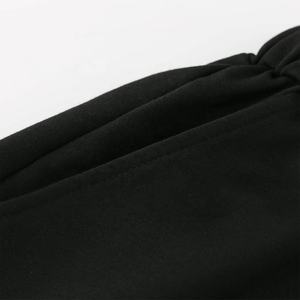 Conjunto de 2 piezas de verano para hombre, camiseta transpirable Unisex con bloqueo de Color, pantalones cortos, ropa de calle bordada con logotipo personalizado, informal, sólido, OEM - Product Image 5