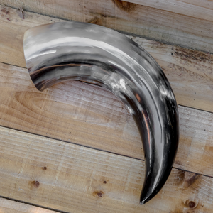 Nuevo Cuerno Vikingo para Beber (Cuerno de Búfalo y Ágata) Pulido, Ecológico, con Base Decorativa - La Mejor Calidad - Product Image 6