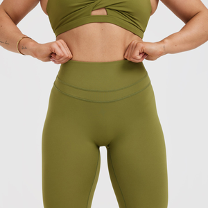 Leggings de Yoga y Pilates Casuales para Mujer 2026 al por Mayor, Tejidos, de Cintura Media, Transpirables, Duraderos, Ecológicos, Levanta Glúteos, Ligeros - Product Image 2