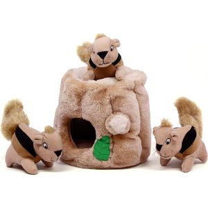 Giocattolo per Cani di Taglia Media a Forma di Scoiattolo in Peluche, Gioco Interattivo e di Movimento per Animali Domestici - Product Image 1