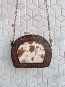 New Luxury Handbag Hand Tooled Leather Sling <b>Bag</b> Gypsy <b>Boho</b> Cowhide leather Handmade Western Stylish Cross body <b>Bag</b> - Product Image 4