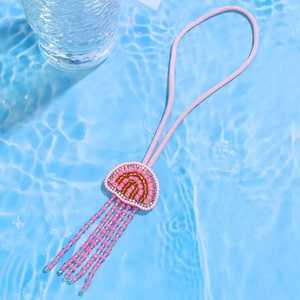 Monedero de cuentas HEART para mujer, cartera de cuentas hecha a mano, cartera de cuentas de cristal, bolso de cuentas, monedero de cuentas con temática de San Valentín - Product Image 3