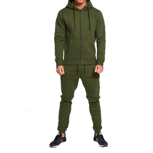 Survêtements décontractés pour hommes les plus vendus, ensembles personnalisés de haute qualité, couleur unie pour l'hiver - Product Image 1