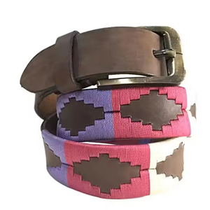 Ceinture de luxe classique pour homme, en cuir de vachette noir de haute qualité, avec boucle automatique à cliquet, idéale pour le golf et les activités de plein air. - Product Image 3