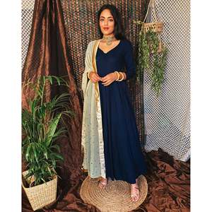 Costume en Chiffon Bleu Rêve Kanchli Taille XS - Product Image 5