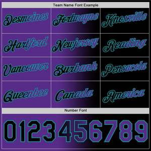 Camiseta de Béisbol y Sóftbol con Gradiente Personalizado, Uniforme Deportivo Personalizado para Hombres, Mujeres y Jóvenes, Incluye Impresión de Nombre, Número y Logotipo - Product Image 3