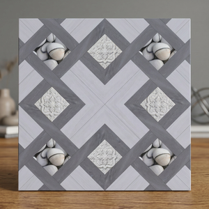 Foshan High Quality 400x400mm <b>Wood</b> Ceramic Floor Tile Hotel <b>Wood</b> Look Tile Apartment <b>Wood</b> Ceramic Tile House Timber Porcelain - Product Image 5