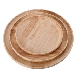 Modern Design Acacia Wooden <b>Serving</b> Plate Disposable Dinner Plate <b>Dish</b> <b>Set</b> for Hotels Hand-Polished Kitchen Accessories - Product Image 5