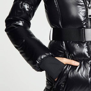 Chaqueta Acolchada de Estilo Urbano Glamuroso para Mujer, Chaqueta de Invierno Cálida, Transpirable, de Lona, Personalizada - Product Image 6