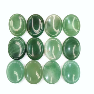 Pierre de poche apaisante en Aventurine verte Super Cristal pour le pouce, Gemme de massage en cristal, Vente en gros - Product Image 6