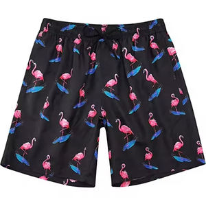 Pantalones cortos deportivos transpirables para hombre, ligeros, de secado rápido, con tela que absorbe la humedad, cintura elástica y precio al por mayor. - Product Image 1