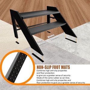 2-Step Foldable Non-Slip RV Interior Accessory Max Load 660lbs Hot Tub Steps Home with Durable Feets - Product Image 4