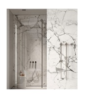 Carreaux muraux intérieurs en porcelaine à finition brillante haute durabilité, grandes dalles 100 x 100 mm, design ferme, antidérapants, pour salon et couloir