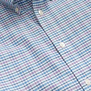 Vente en gros de vestes chemises pour hommes en flanelle teinte en fil, écologiques, infroissables, respirantes, à manches longues, 100% coton, pour l'automne - Product Image 5