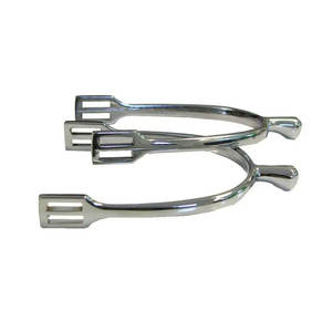 Espuelas de Equitación Estilo Western Antiguas, de Acero Inoxidable, Diseño de Articulación Fina, Accesorios Ecuestres Premium, Duraderas, Clásicas, Estilo Vaquero - Product Image 1