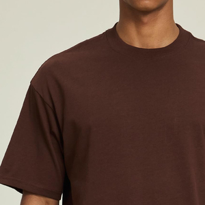 T-shirts amples pour adultes, prix de gros usine, vente en ligne, logo personnalisé imprimé, vêtements décontractés - Product Image 5