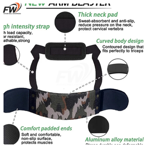 Entrenador de Bíceps de Acero Inoxidable con Logotipo Personalizado, Arm Blaster para Fitness, para Bíceps, Tríceps, Musculación - Product Image 4
