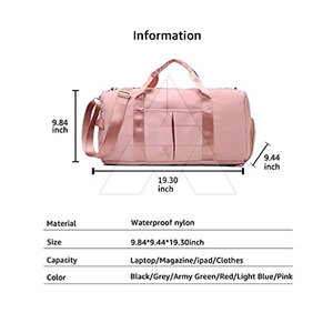 Eco Friendly Best Selling Gym <b>Bags</b> Top Grade Large Capacity Gym Duffle <b>Bags</b> Waterproof Gym <b>Bags</b> - Product Image 3