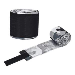 Vendas de boxeo con estampado geométrico, elásticas de 180 pulgadas para muñeca, para entrenamiento profesional de MMA, Muay Thai y Kickboxing - Product Image 3