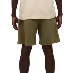 Custom <b>Men's</b> Olive Green <b>Shorts</b> <b>Elastic</b> <b>Waist</b> Drawstring Side Pockets Relaxed Fit Casual Home Lounge Wear Wholesale Plain <b>Shorts</b> - Product Image 6